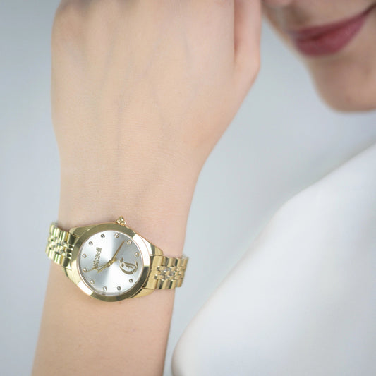 Just Cavalli Luna Yellow Gold Silver