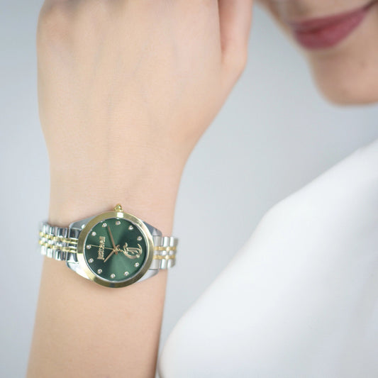 Just Cavalli Luna Two Tones YG Green