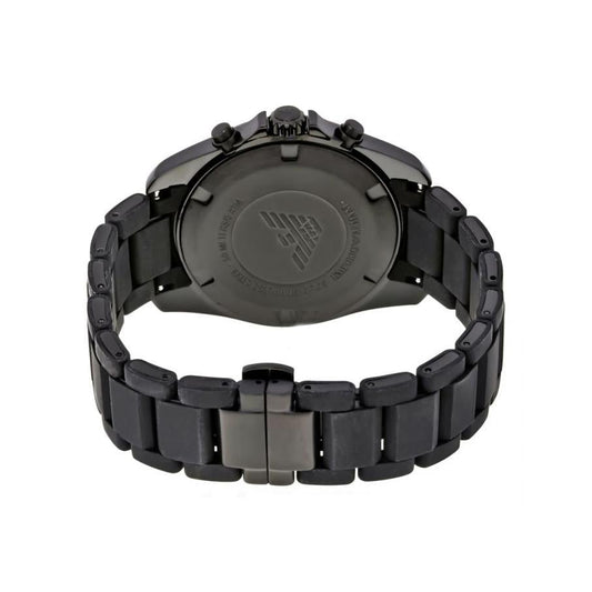 Emporio Armani Ar6121 Men S Black Chronograph Watch