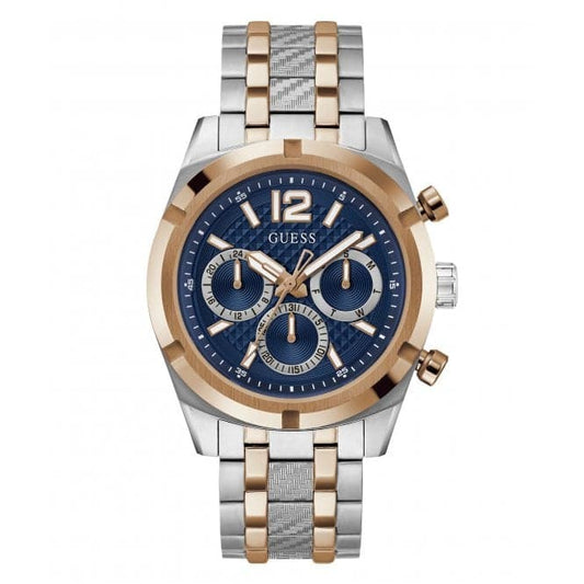 Guess Gents Resistance 2 Tone Watch Gw0714g3