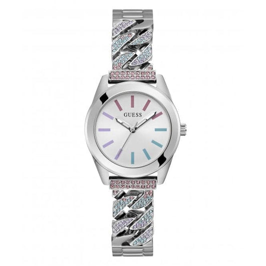 Guess Ladies Serena Silver Tone Watch Gw0546l4