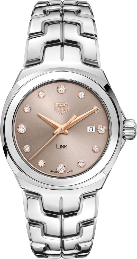 Tag Heuer Watch Link Quartz Ladies Wbc131e Ba0649