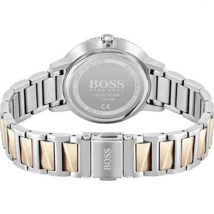 Hugo Boss Womens 1502567 Signature Two Tone Stainless Steel Watch