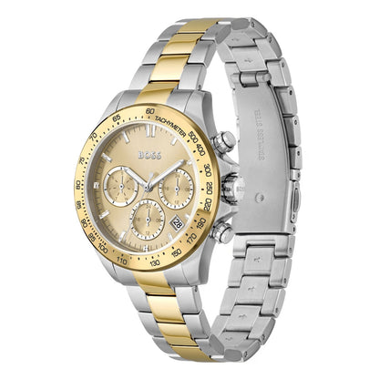 Hugo Boss Womens 1502618 Novia Gold Tone Stainless Steel Watch