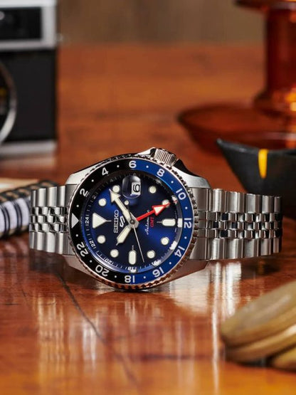 Seiko Ssk003k1 Seiko 5 Sports Gmt Automatic