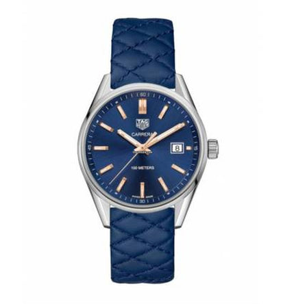 Tag Heuer Carrera Quartz 39mm Watch For Women War1112 Fc6391