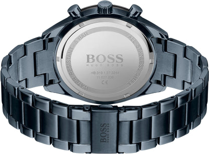 Hugo Boss Mens 1513865 Chronograph Blue Stainless Steel Watch