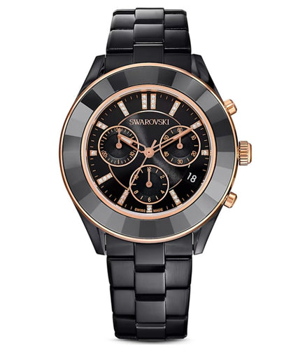 Swarovski Watch Octea Lux Chrono Black 5610472