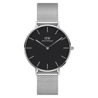 Daniel Wellington Mens Black Petite Stirling Watch Dw00100304