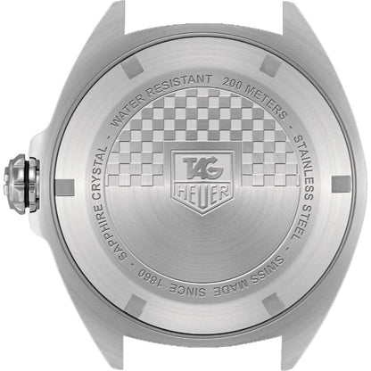 Tag Heuer Formula 1 Quartz White Dial Black Rubber Strap Watch For Men Waz2114 Ft8023