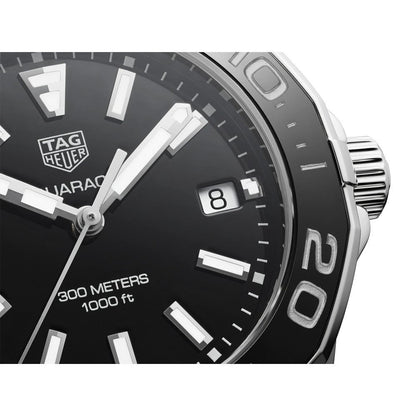 Tag Heuer Aquaracer Stainless Steel And Black Ceramic Ladies Watch
