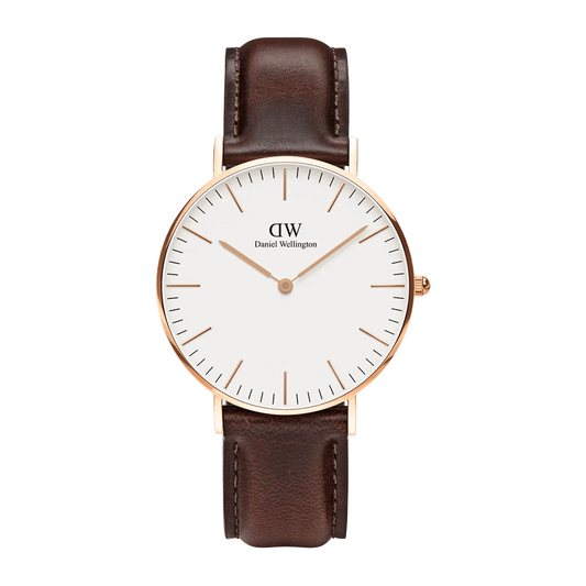Daniel Wellington Classic Bristol Ladies Brown Watch Dw00100039