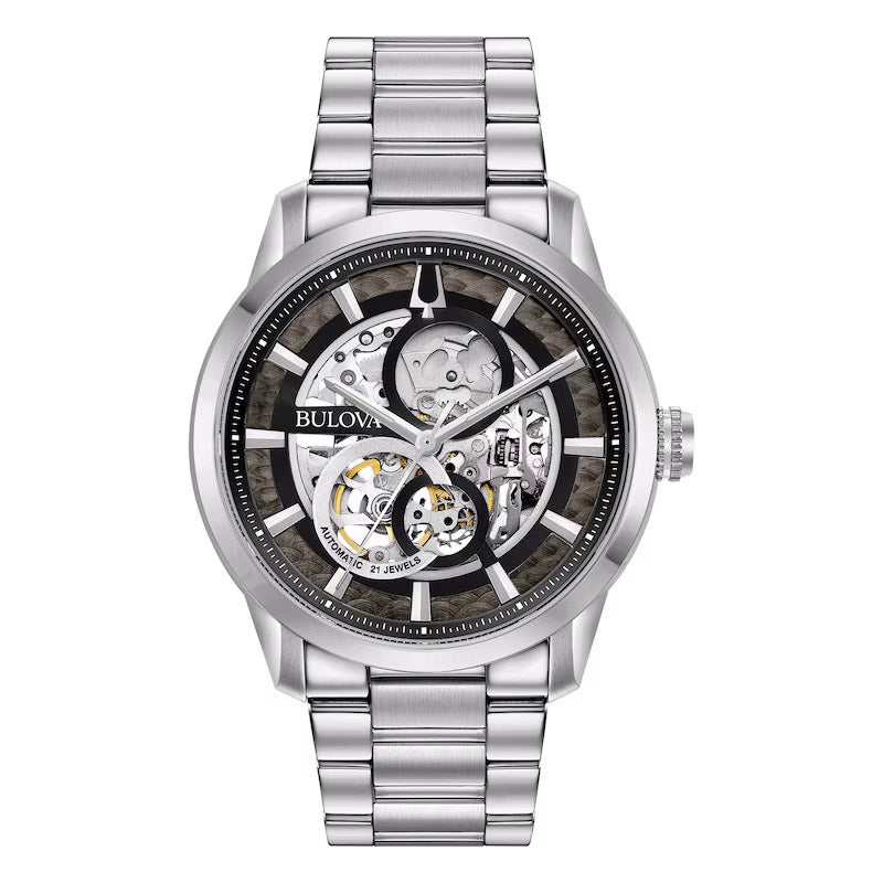 Bulova Classic Mens Grey Watch 96a208