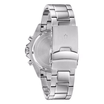 Bulova Marine Star Mens Blue Watch 96b256