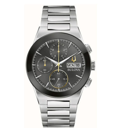 Bulova Millennia Mens Silver Watch 96c149