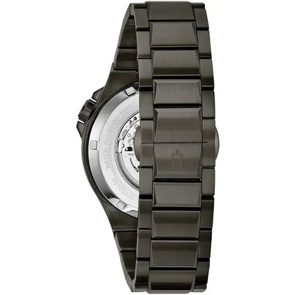 Bulova Maquina Mens Silver Watch 98a179