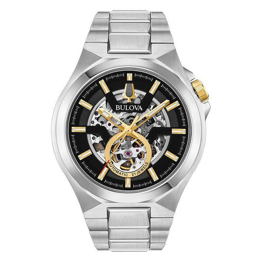 Bulova Maquina Mens Black Watch 98a224