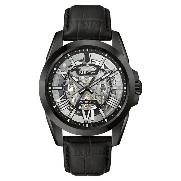 Bulova Classic Mens Silver Watch 98a304
