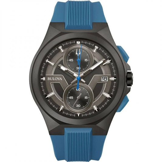 Bulova Maquina Mens Black Watch 98b380