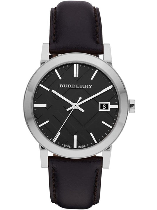 Burberry Mens Watch The City Check Black Bu9009