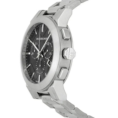 Burberry Mens Watch Chronograph The City Black Bu9351