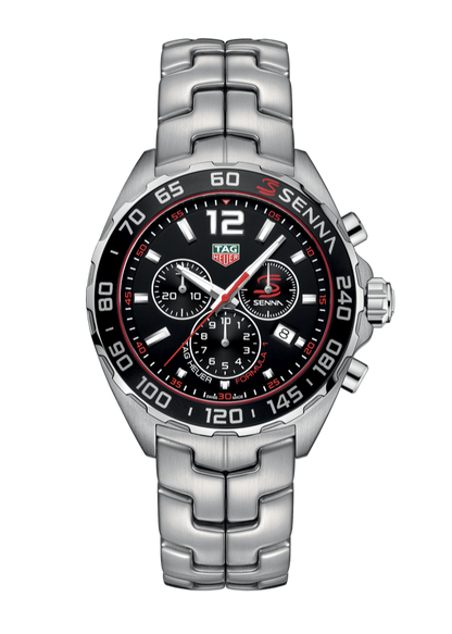 Tag Heuer Senna Quartz Stainless Steel Watch For Men Caz1015 Ba0883