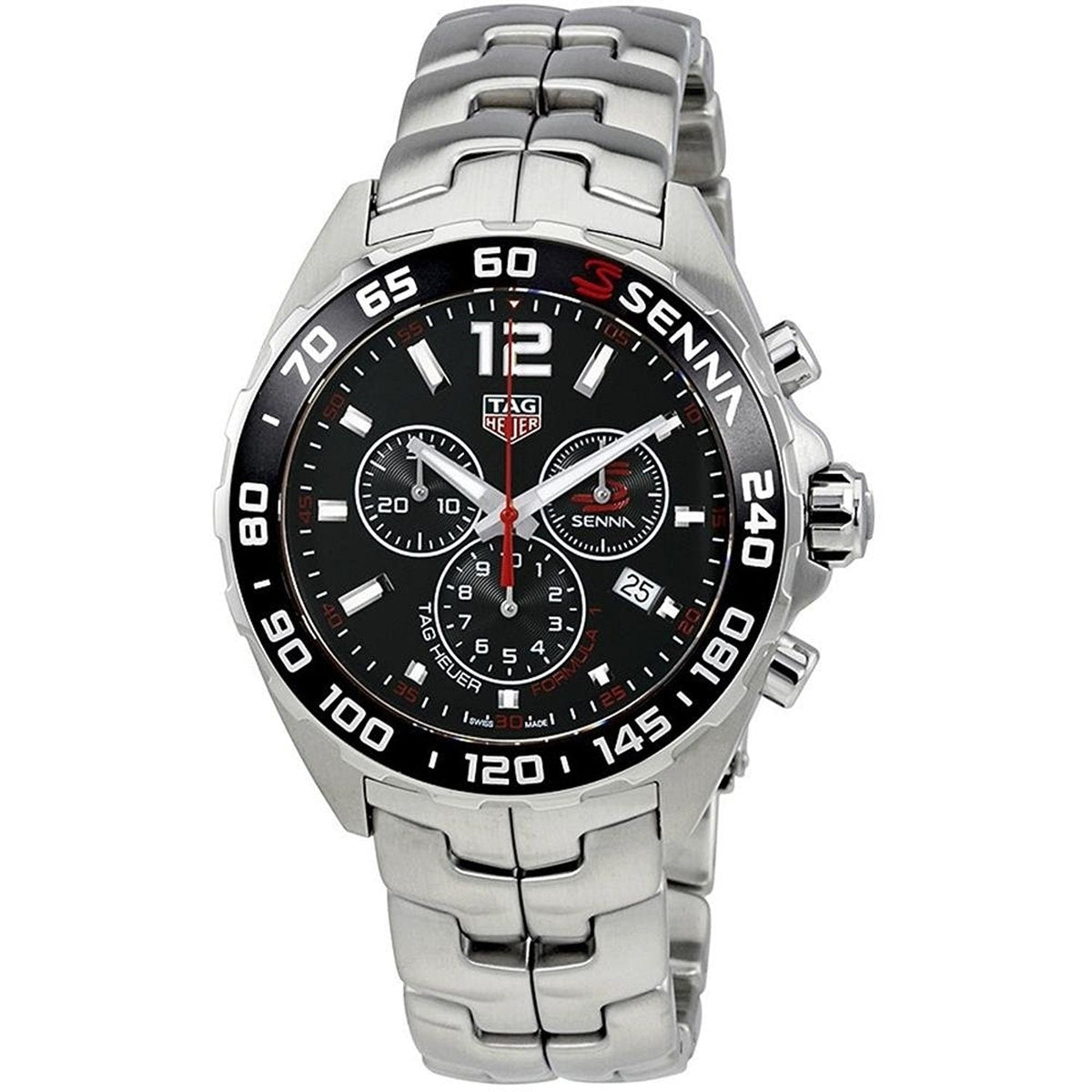 Tag Heuer Senna Quartz Stainless Steel Watch For Men Caz1015 Ba0883
