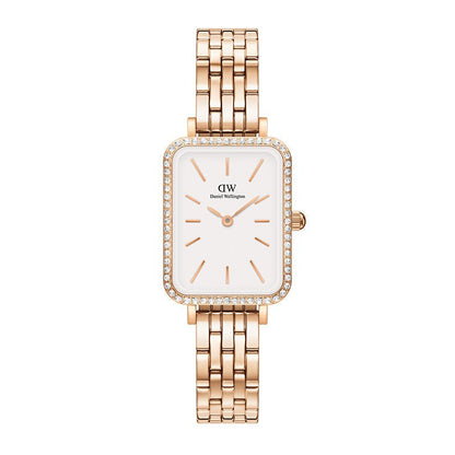 Daniel Wellington Quadro Ladies White Watch Dw00100672