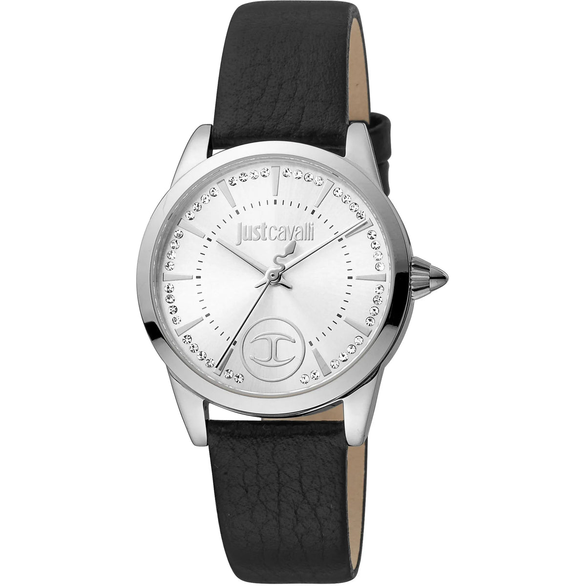 Just Cavalli Donna affascinante Silver Leather