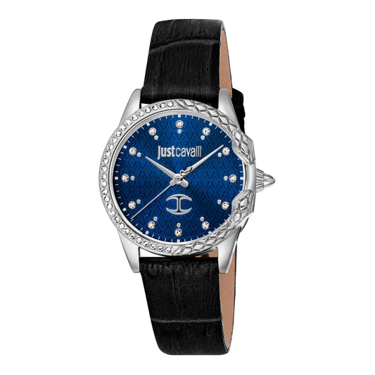 Just Cavalli Diva Leather Black