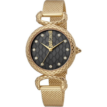 Just Cavalli Snake Inside Gold Grey