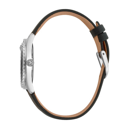 Just Cavalli Brillante Silver Leather