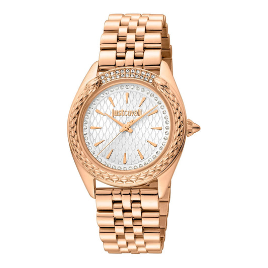 Just Cavalli Prestigio Rose Gold Silver