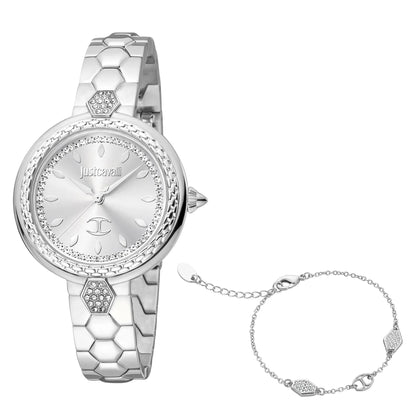 Just Cavalli Snake Creazione Silver