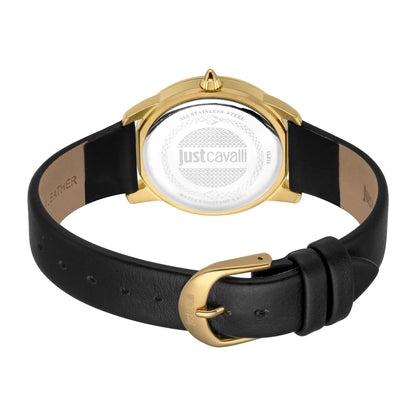 Just Cavalli Glam Creazione Black Leather