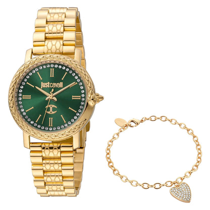 Just Cavalli Donna sempre Yellow Gold Green