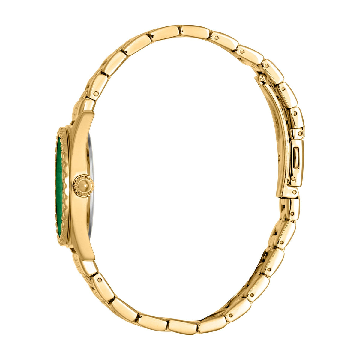 Just Cavalli Fashion Glam Yellow Gold Green