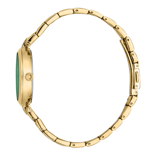 Just Cavalli Maiuscola Yellow Gold Green