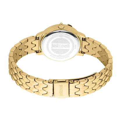Just Cavalli Viperized Yellow Gold Silver MOP
