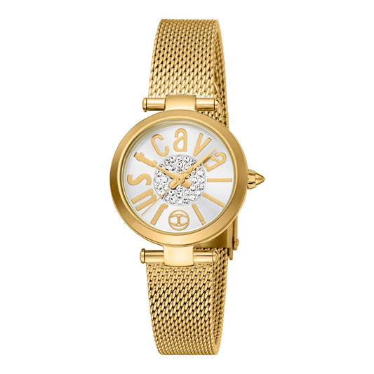 Just Cavalli Modena Mesh Yellow Gold