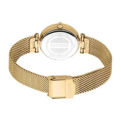 Just Cavalli Modena Mesh Yellow Gold