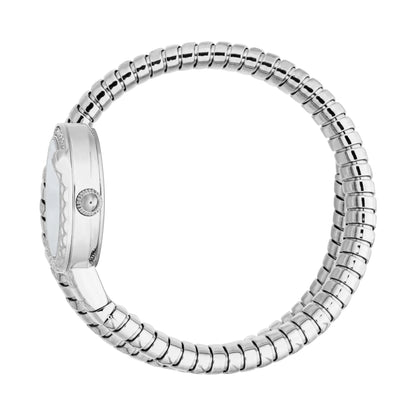 Just Cavalli Cerchio Snake Silver Grey