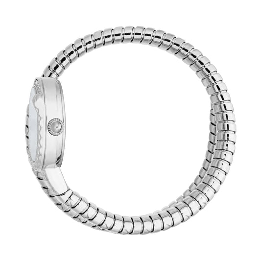 Just Cavalli Cerchio Snake Silver Grey