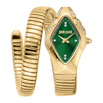 Just Cavalli Ferocious Yellow Gold Green