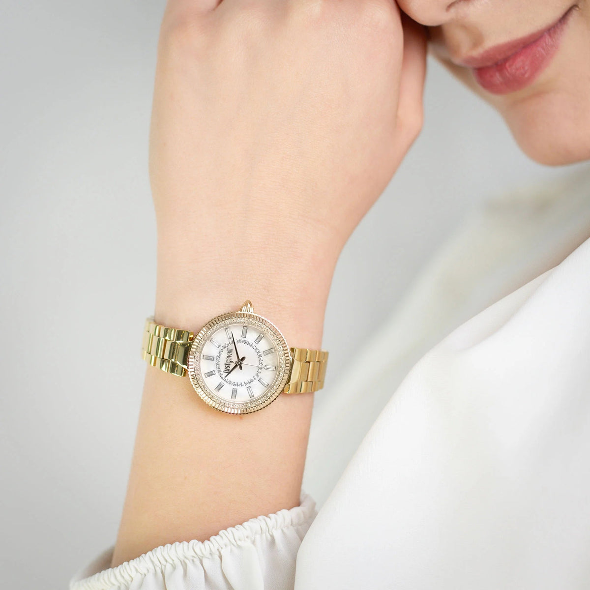 Just Cavalli Ostentatious Yellow Gold MOP