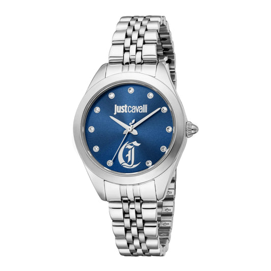 Just Cavalli Luna Silver Blue