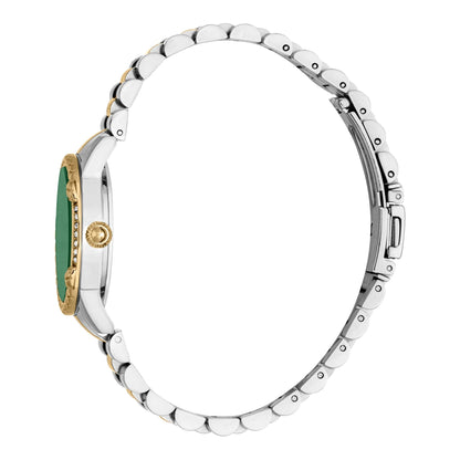 Just Cavalli Fiorenza Snake Two Tones YG Green