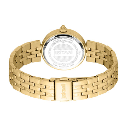 Just Cavalli Preziosa Yellow Gold Silver Grey