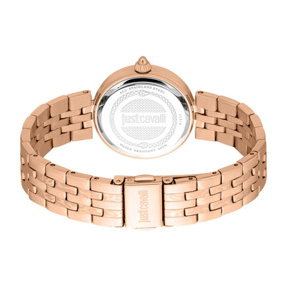 Just Cavalli Preziosa Rose Gold Olive Green