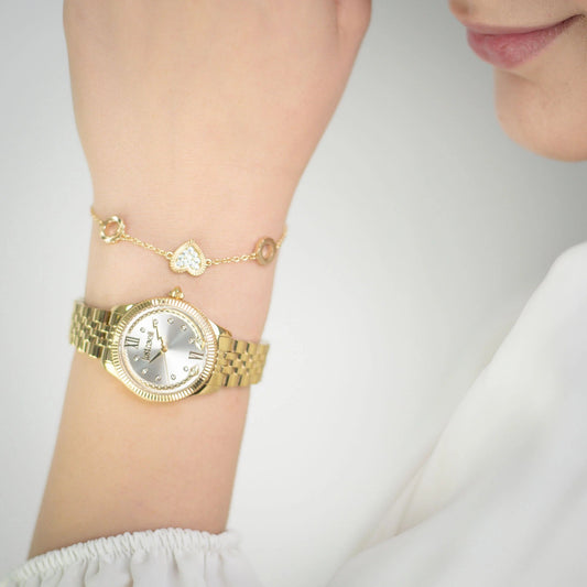 Just Cavalli Lovestruck Valentines Yellow Gold Silver
